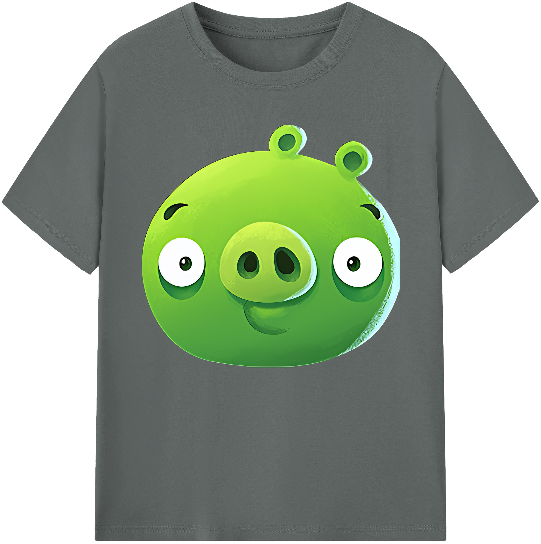 （画像用） Angry Birds アングリーバード 綿100％ メンズ半袖Tシャツ｜肌触りやわらか＆通気性